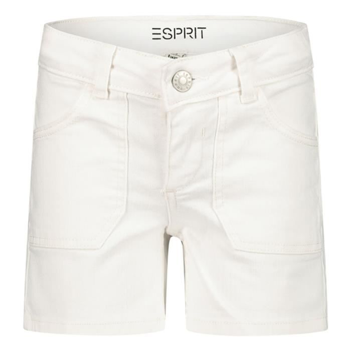 Esprit Fille short-bermuda en couleur Blanc - Taille 128