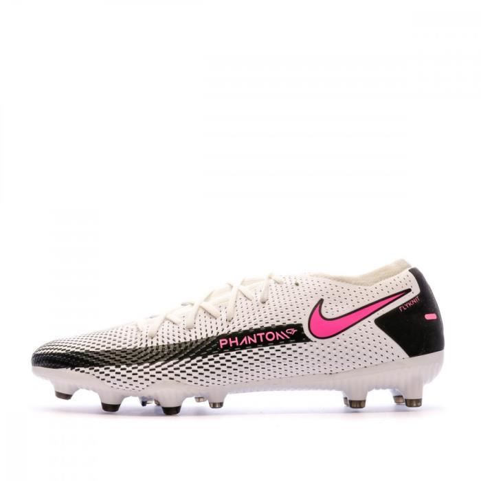 Chaussures de foot Blanches Homme Nike Phantom GT Pro AG-Pro