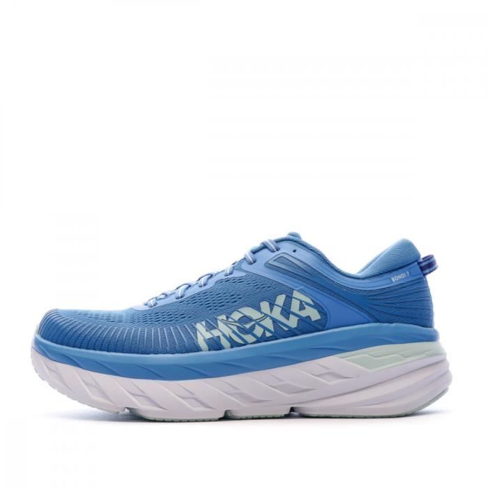 Chaussures de running Bleues Homme Hoka Bondi 7