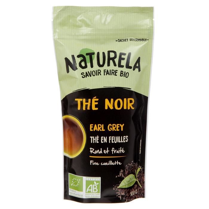 Naturela -100g- Thé Noir Earl Grey n° 6 Bio