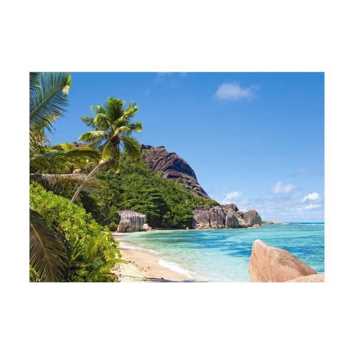 Puzzle Adulte 3000 Pieces Plage Paradisiaque Seychelles - Collection Plage - Mer - Océan