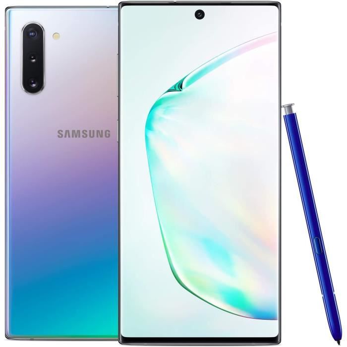 SAMSUNG Galaxy Note 10 Argent 256 Go Double SIM