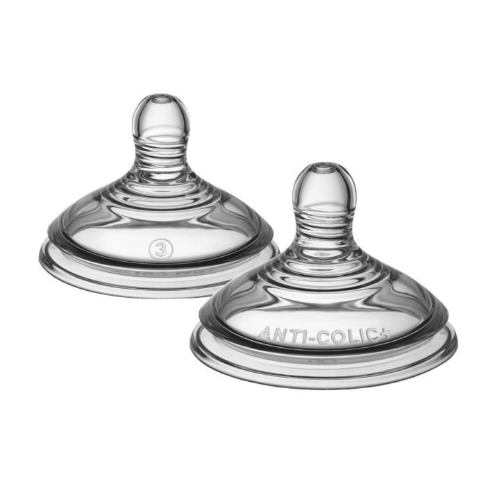 TOMMEE TIPPEE Tétine Anti-colique débit lent