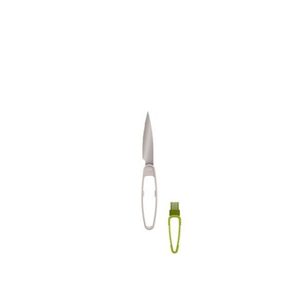 VACUVIN Couteau + Brosse à légumes