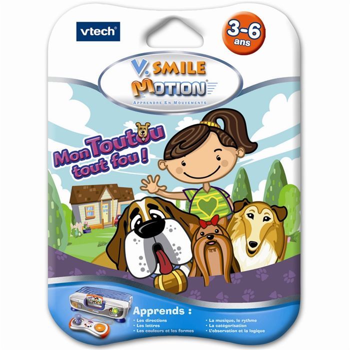 VTECH Jeu V.Motion Mon Toutou Tout Fou