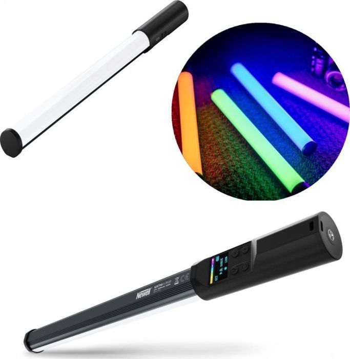 Lampe LED - NEWELL - Kathi II - RVB - Noir - Intérieur - Design Contemporain