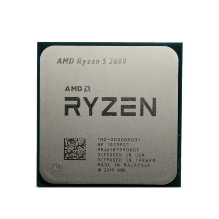 Processeur Ryzen 5 3600 Socket AM4 6 cœurs 12 threads 4.2 GHz 32 Mo L3 95W TDP