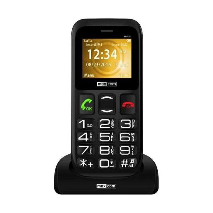 Téléphone mobile - MAXCOM - Maxcom MM426 SE - Écran 24 pouces - Batterie 1200 mAh - Double SIM