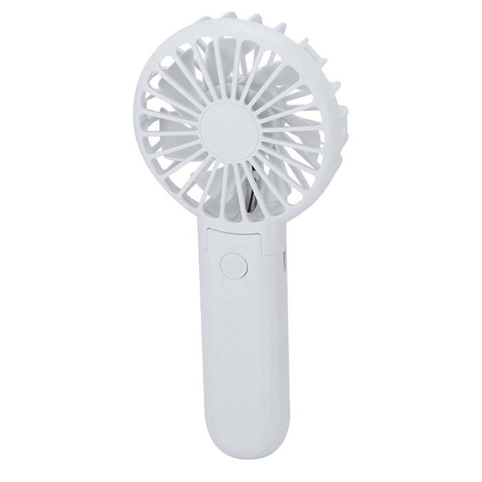 Ventilateur Portable - AVIZAR - YELLO KOKO - Pliable - 3 Vitesses - USB-C Blanc - Avizar