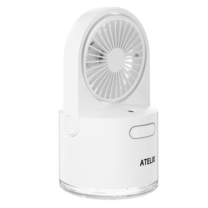 Ventilateur dhumidification par pulvérisation - ATELIX - Ventilateur de refroidissement silencieux Petit ventilateur USB - Atelix