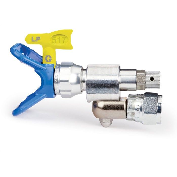 GRACO CleanShot 287030 - Vanne anti-crachat - Kit buse 517 - Joint rotatif 180° et garde RAC X - Pour rallonges - Filetage 7/8