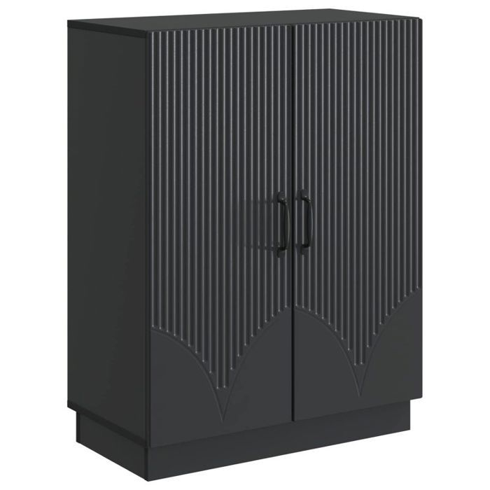 Buffet - bahut - enfilade Vidaxl Buffet Noir 66 x 345 x 87 cm Bois dingénierie