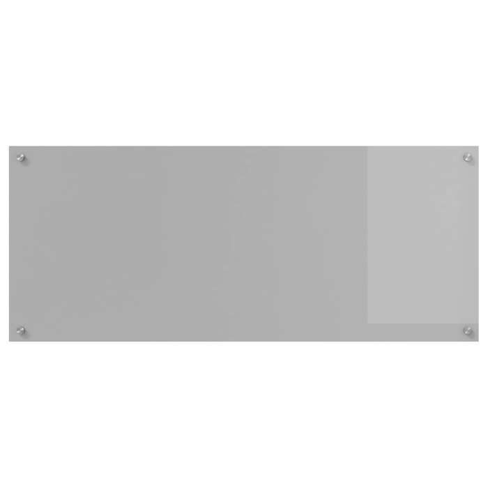Moderne Crédence de cuisine Gris clair 120 x 50 cm verre trempé Ustensiles & accessoires de cuisine @EU56996