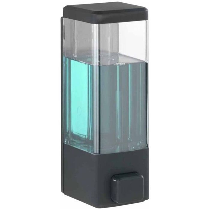 Distributeur de gel hydroalcoolique/savon noir distributeur dhygiène mural convient aux désinfectants gels hydroalcooliques e