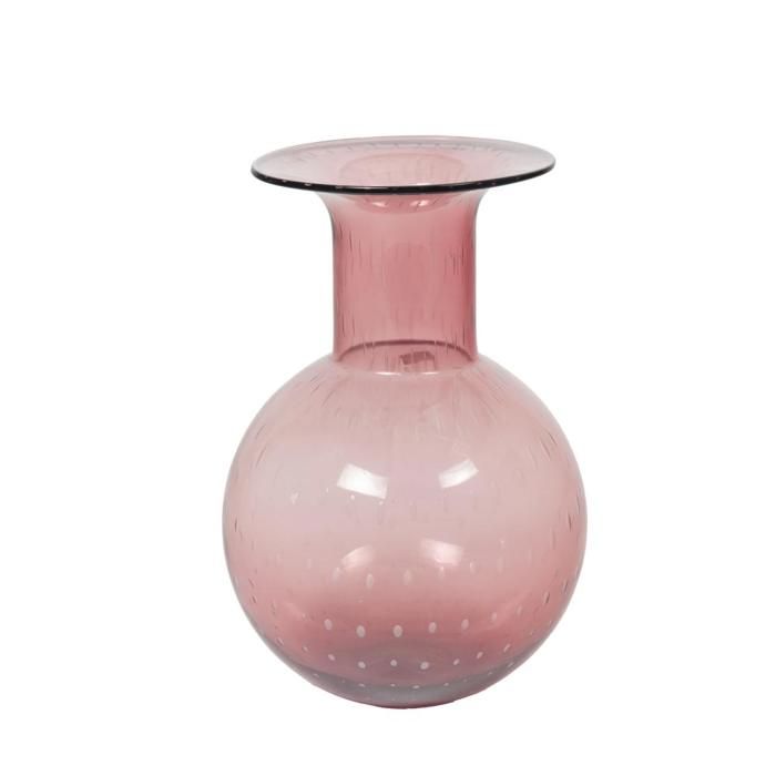Vase Nela rose h42 cm - Lou De Castellane
