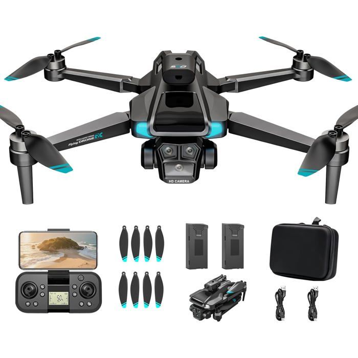 Drone Avec Caméra 4K Uhd Pour Adultes 40 Min De Vol Longue Durée 2 Batteries Drone Mini Télécommandé Pliable Maintien DAltitude Drone Avec Caméra 4K Uhd Pour Adultes 40 Min De Vol Longue Durée 2 Batteries Drone Mini Télécommandé Pliable Maintien DAltitude