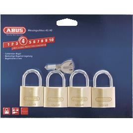 Cadenas ABUS 40mm En Laiton Et Acier – Résiste à La Pluie Et Aux Intempéries – XR0060 40