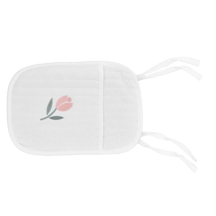Organisateur De Berceau Rose - Pochette Rangement Bébé 2 Poches En Coton - Suspension Lit Bébé Pratique