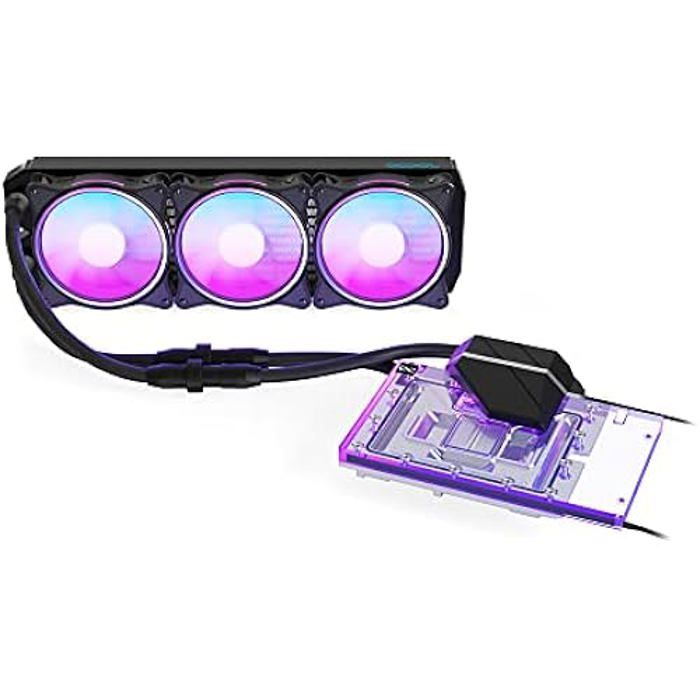 Système de refroidissement liquide – ALPHACOOL – Eiswolf 2 – AIO 360 mm – RTX 4090 Founders Edition – Noir