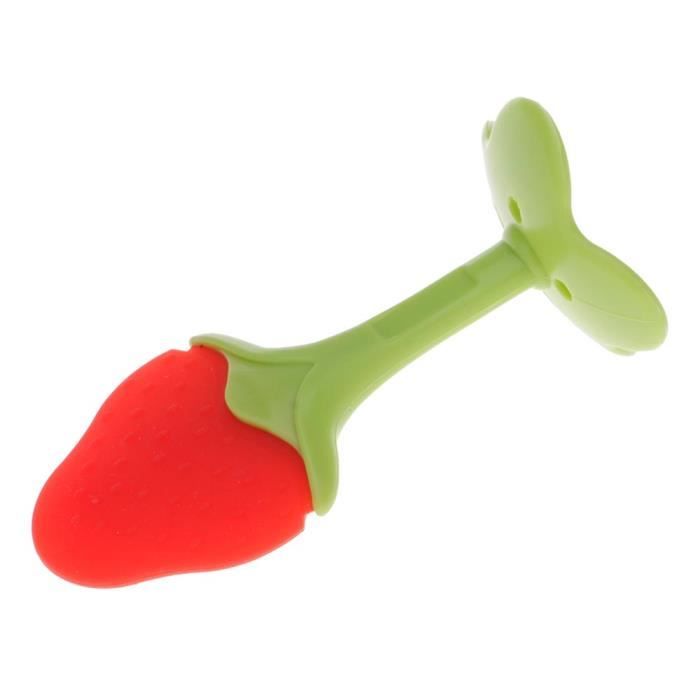 Poussee Dentaire Silicone Pour Bebe Baton De Racine De Guimauve De Dentition Dentition Jouets En Caoutchouc Fraise Cdiscount Puericulture Eveil Bebe