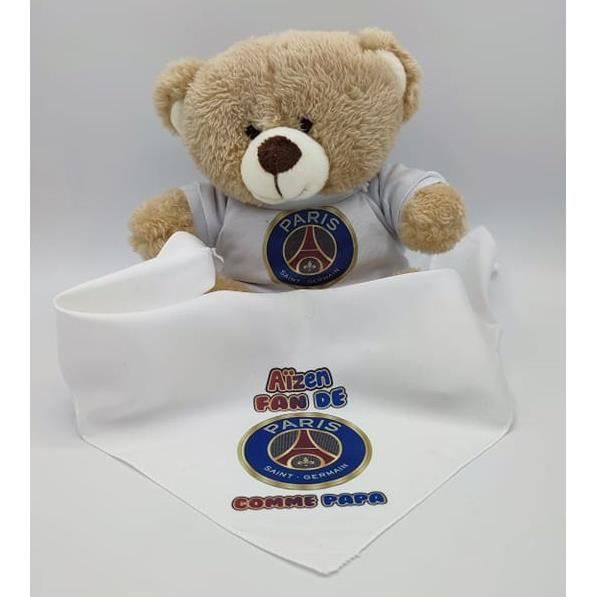 Peluche Personnalisable Doudou ours psg 2 - Cdiscount Jeux - Jouets