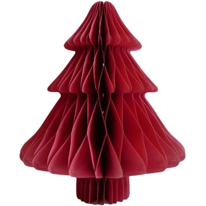 Décoration De Sapin De Noël En Papier Avec Attraction Magnétique