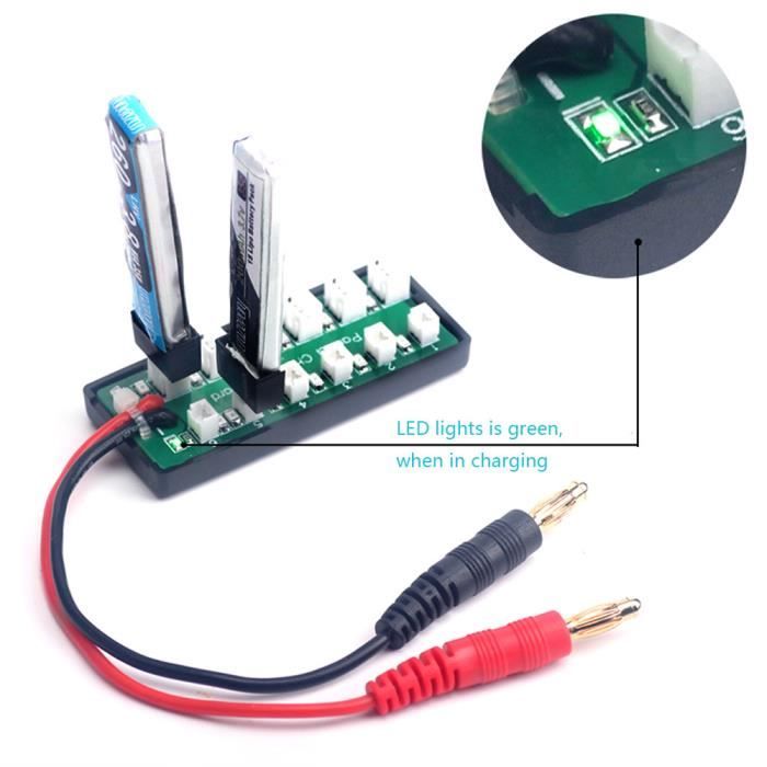 Carte Adaptateur De Charge JST XH Pour Batterie LiPo 2S à 6S - Compatible Chargeurs B6, B6AC, A6 Jst Connector 2 Pin