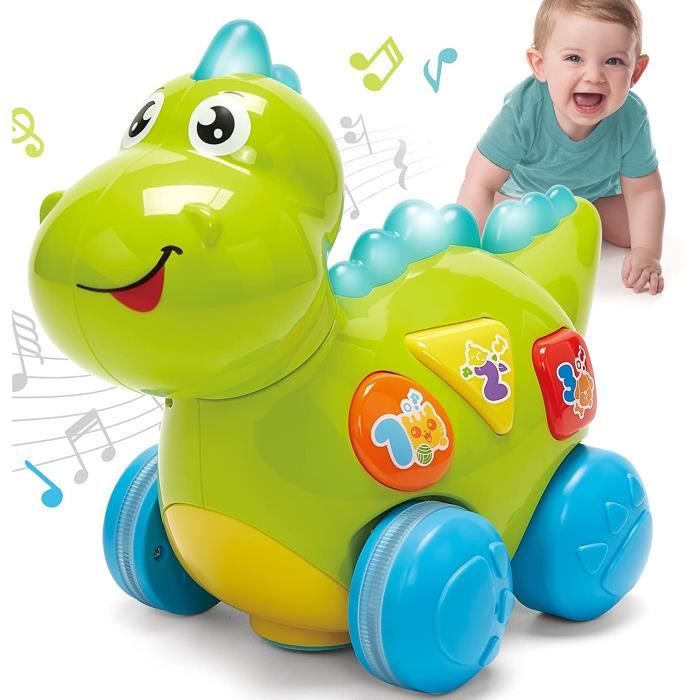 Cubicfun Jouet Musical Bebe 1 An Jouet D Activite Bebe Rampant Avec Musique Et L Eres Pour Bebe 12 Mois Garcon Fille Cdiscount Jeux Jouets
