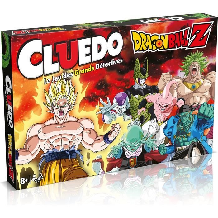 WINNING MOVES CLUEDO DRAGON BALL Z Jeu de société Jeu de Plateau Version française[128