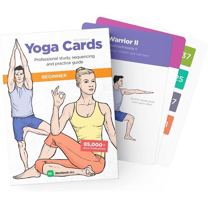 Cartes de Yoga - Yogasana - Chez Laurette