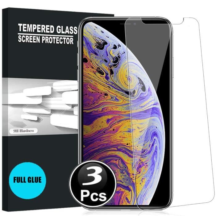 Iphone 11Pro-Vitre de protection-verre trempé-anti chocs-incassable