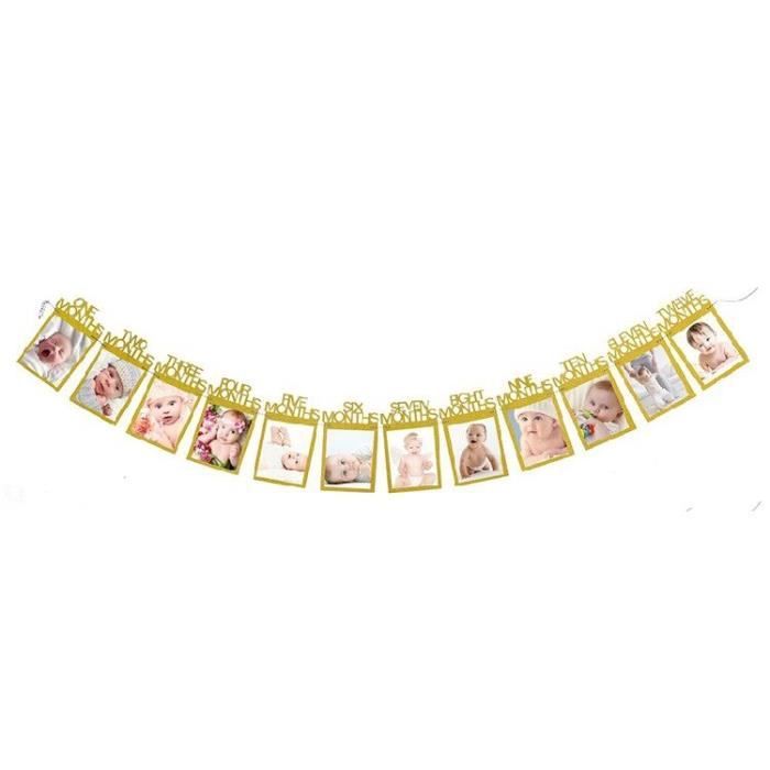 12 Mois Cadre Photo Banniere Premier Joyeux Anniversaire Decorations 1st Bebe Garcon Fille Mon 1 An F Modele Gold Jbhfcdc059 Cdiscount Maison 12 Mois Cadre Photo Banniere Premier Joyeux Anniversaire Decorations 1st Bebe Garcon Fille Mon 1 An F Modele Gold Jbhfcdc059 Cdiscount Maison