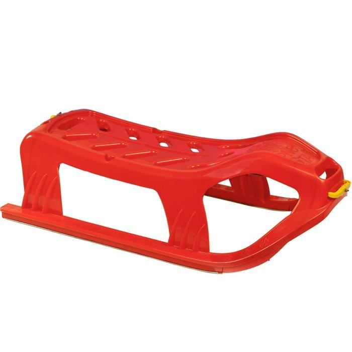 Snow Star Luge Haute Traineau Pour Bebe Et Enfant Rouge Sans Dossier Prix Pas Cher Cdiscount