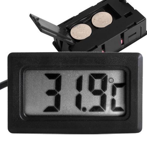 Thermomètre Frigo Digital Avec Sonde - Précision -50°C à +110°C - Écran LCD - Pour Frigo, Congélateur, Aquarium