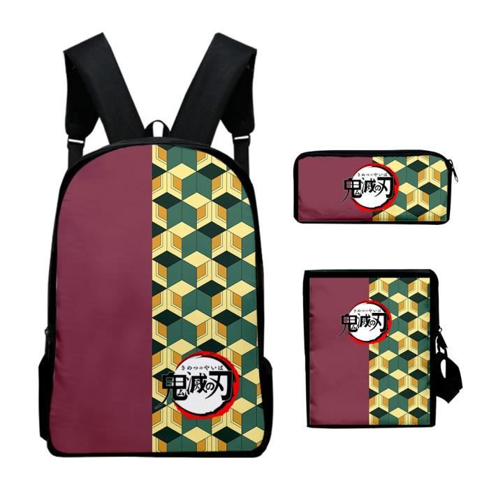 Cartable avec Trousse et Sacoche Kyojuro - Demon Slayer™