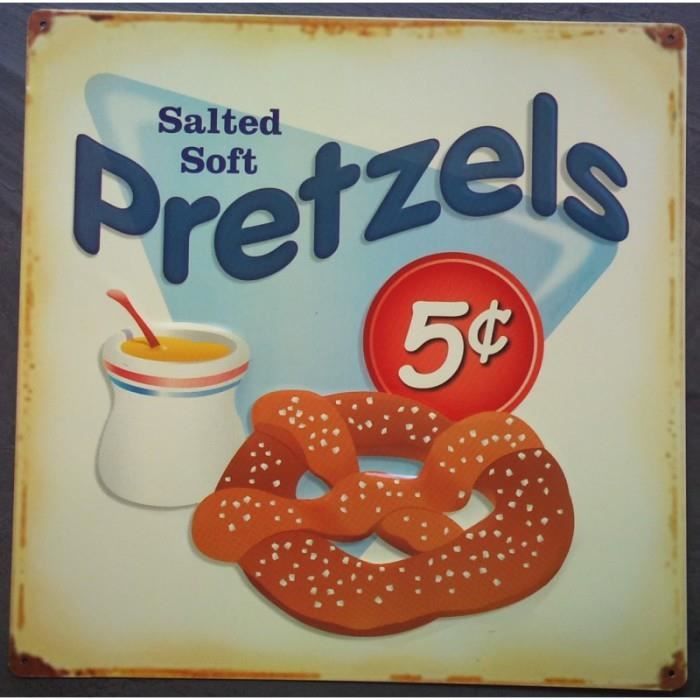 Plaque Pretzel Bretzel Gateau A Aperitif Deco Cuisine Bar Us Cdiscount Maison
