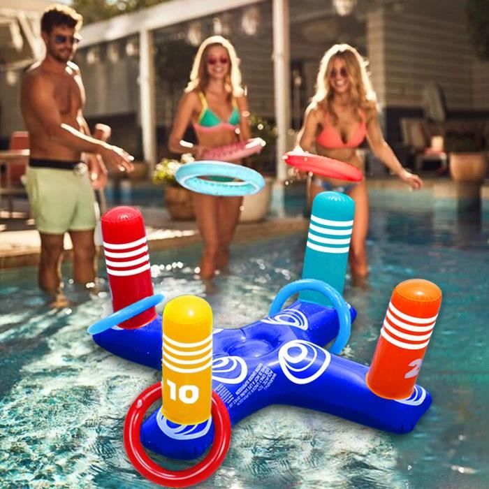 Anneau De Piscine Tie-dye SUNNYLiFE - Diamètre 105 Cm - Charge Max 100 Kg - En PVC Sans Phtalates - Avec Rustine De Réparation