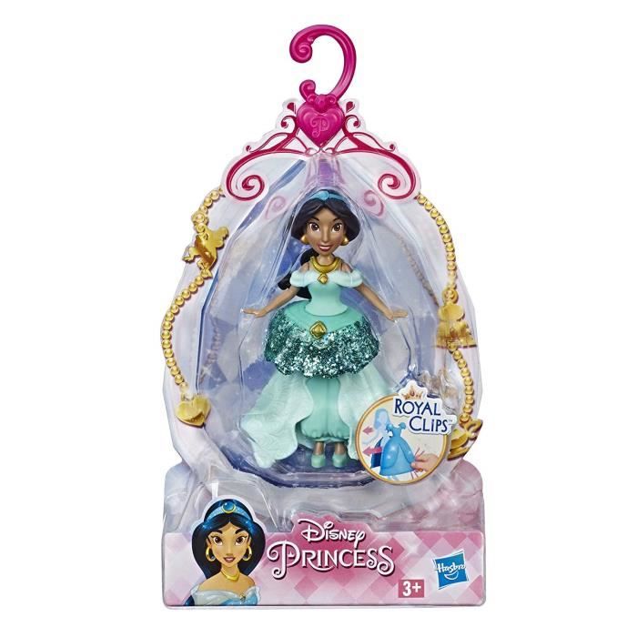 Disney Princesses – Poupee Princesse Disney Mini Poupee Royal Clips Jasmine  - 8 cm - Cdiscount Jeux - Jouets