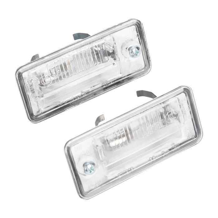 Lampe d'éclairage de plaque d'immatriculation paire de 8E0807430A 8E0807430B adaptée pour A3 A4 A5 A6 C6 A8 D3 Q7 RS4