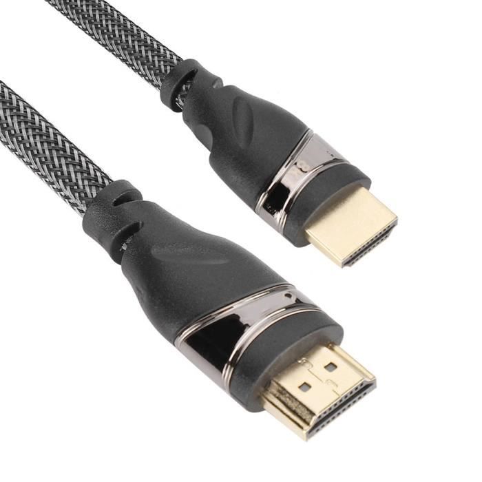 Câble HDMI, 3 mètres/9.84ft 48Gbps 8K Rallonge HDMI 2.1, Transmission par  fibre optique Câble de sortie de synchronisation audio - Cdiscount  Informatique