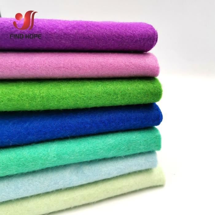Rouleau De Feutrine Bleu Ciel - 45 Cm X 5 M, 1 Mm, Polyester, Pour Loisirs Créatifs