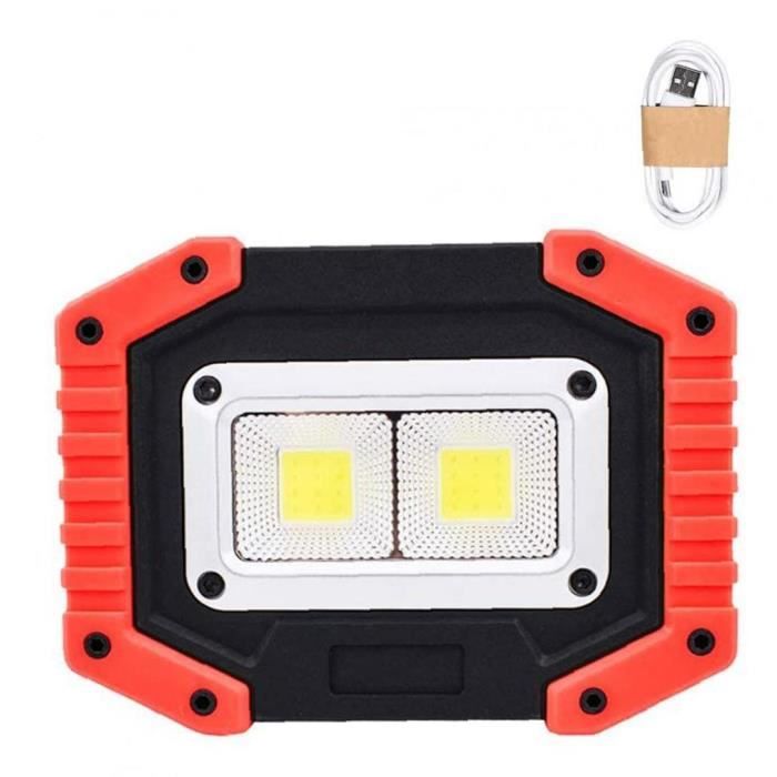 Lot De 8 Lumières LED Dimmables Pour Ordinateur – Rechargeables, Autonomes – Blanches