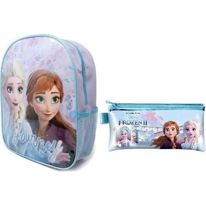 Sac A Dos Trousse Garnie Reine Des Neiges Cdiscount Bagagerie Maroquinerie