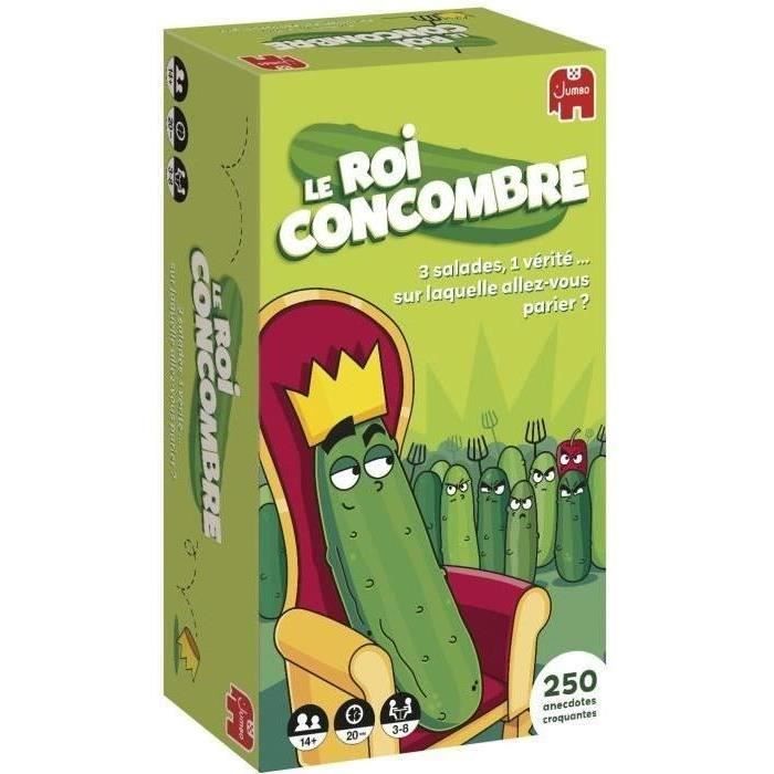 LE ROI CONCOMBRE Jeu de société DUJARDIN Identifiez les anecdotes authentiques dans ce jeu de réflexion amusant !