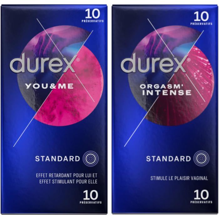 Durex Lot de 12 préservatifs Pleasuremax : none