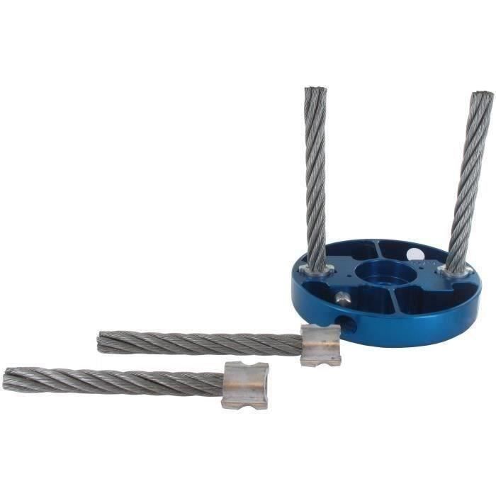 Tête de désherbage WEEDGO two à 2 brins métal Ø 130 mm, Alésages 20 et 25,4 mm