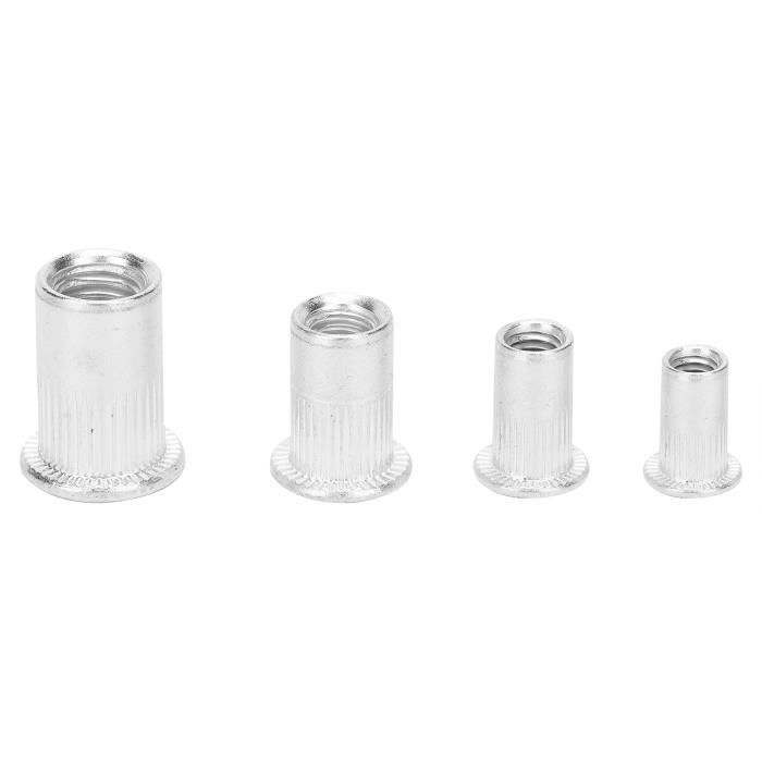 Pince à Riveter Manuelle ESynic Avec 100 écrous à Rivets - Mandrins M3 M4 M5 M6, étui Transport | Pour Bricolage, Auto, Meubles