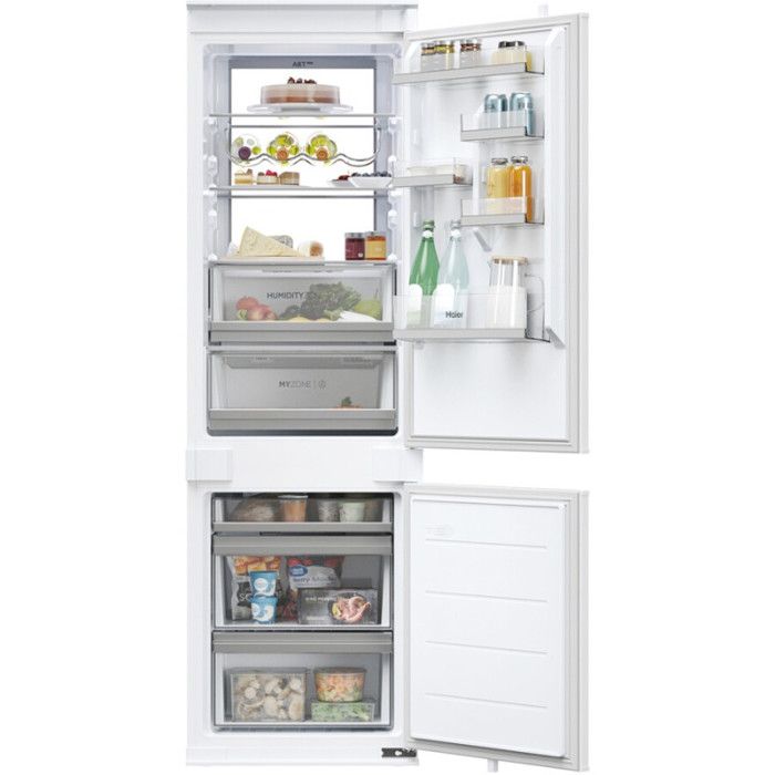 Réfrigérateur congélateur en bas Haier HBW7518C encastrable 177 cm