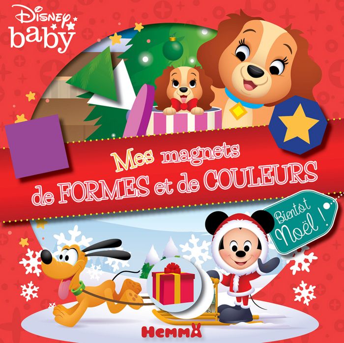 Disney Baby - Mes magnets de formes et de couleurs - Bientôt Noël