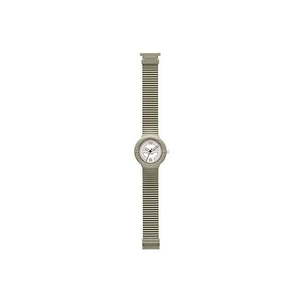 Montre Bracelet Homme Style Hip-hop Bling - Cadran Or Blanc 18K Plaqué - Acier Inoxydable - NEUVE Avec étiquettes